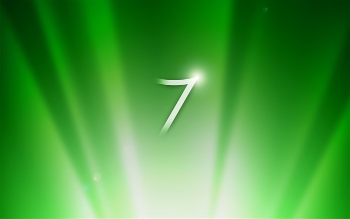 Фон зеленых полос Windows 7 обои,s изображение