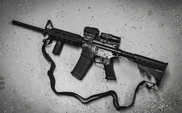 AR-15 полуавтоматическая винтовка обои,s изображение