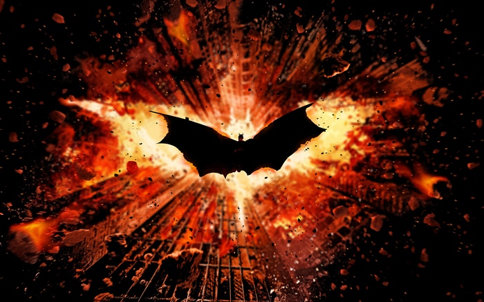 Бэтмен, крылья, город обои,s изображение