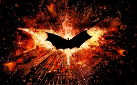 Бэтмен, крылья, город HD обои
