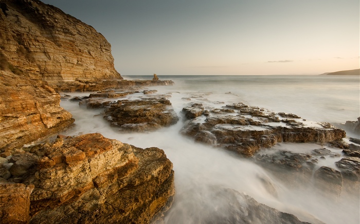 Побережье, море, скалы обои,s изображение