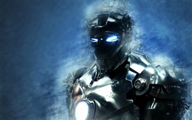 Железный Человек, художественная картина HD обои