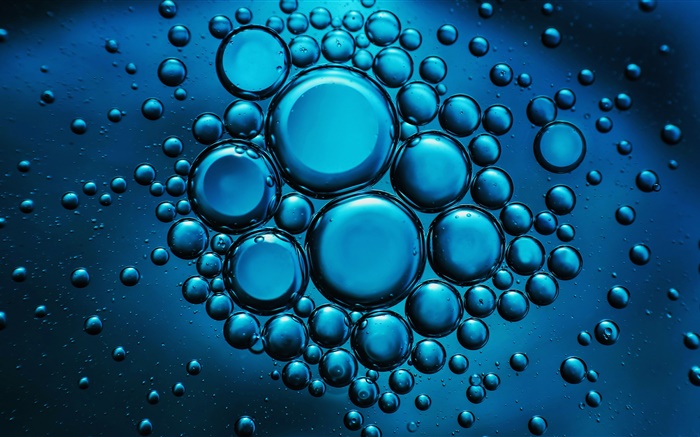Синие пузырьки обои,s изображение
